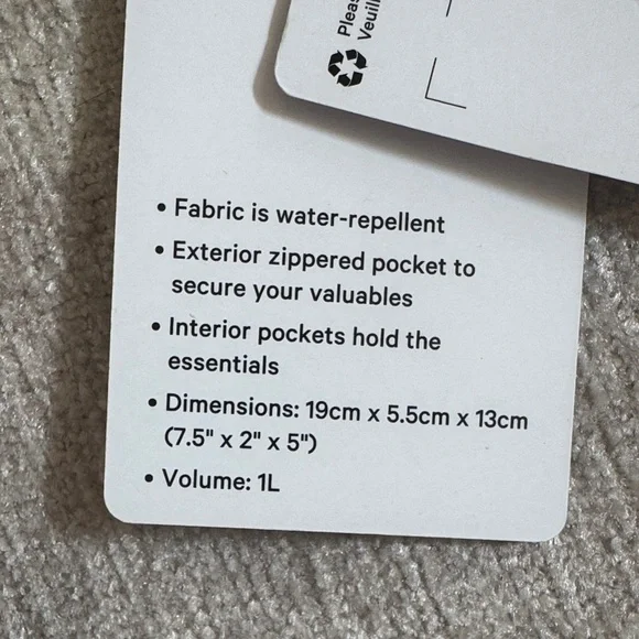 Lululemon Athletica Tan Belt Bag - Picture 3 of 5